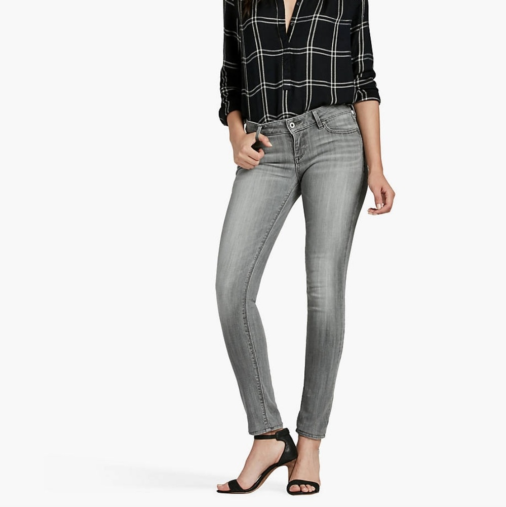 Lucky Brand grey lolita skinny jeans
